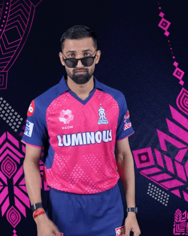 Posing Halla Bol GIF by Rajasthan Royals