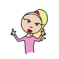 Happy Girl Dance Sticker by Thomas (Tommy) Kastrati