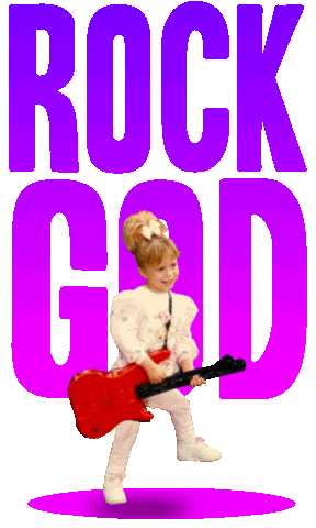 Rock And Roll Dancing Sticker by Bubble Punk