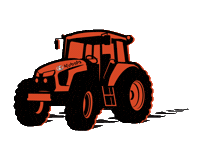 Sticker by Kubota Tractor Corporation
