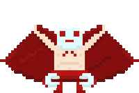 Jack Black Pixel Art Sticker