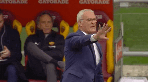 yelling serie a GIF by AS Roma