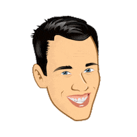 Happy Cartoon Sticker by Digital Muniz