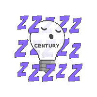 Sleepy Sticker by Century Italia