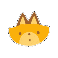 Fox Fall Sticker