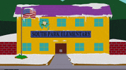 school crashing GIF by South Park 