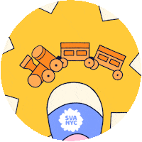 Illustration Loop Sticker