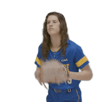 catch softball Sticker by Delaware Blue Hens