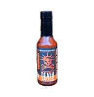 fire bottle Sticker by Freebirds World Burrito