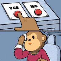 Thinking Yes GIF by Wise Monkey Meme