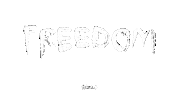 Freedom Bang Sticker by IFERN