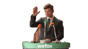 Speech Waving Sticker by wefox