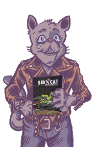 Happy Cat Sticker by Sid The Cat