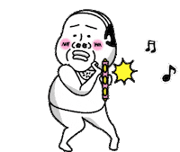 Tambourine 音楽 Sticker