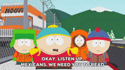 telling eric cartman GIF by South Park 