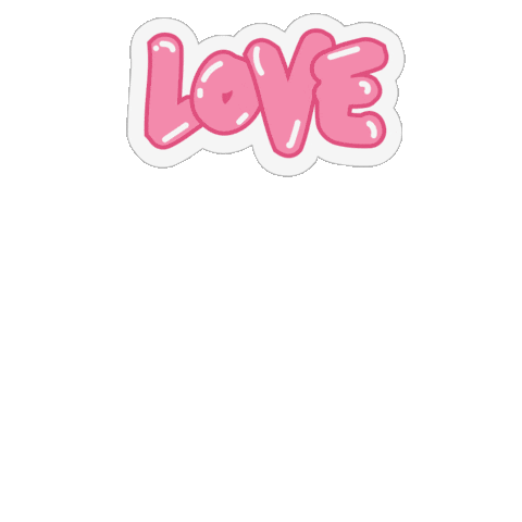 Digitology giphyupload love heart pink Sticker