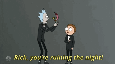 Rick And Morty Ruin GIF by Emmys