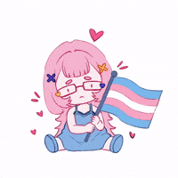 Cute Girl Trans GIF