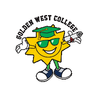 GoldenWestCollege golden west golden west college golden west grad gwc grad Sticker