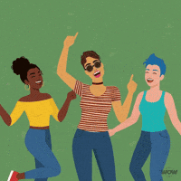 Friends Dancing GIF by World Of Women