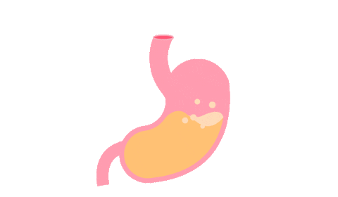 Hungry Stomach Sticker by Positive Programming
