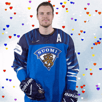IIHFHockey love hockey team hearts GIF