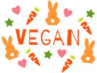 Vegan Veggie Sticker by Vegetarianos Hoy