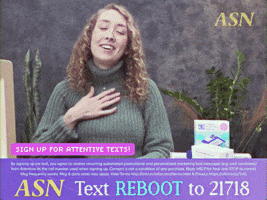 Attentive texting sms qvc oh please GIF