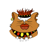 Game Cat Sticker