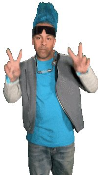 MichaelBenz444 fashion hair look peace Sticker