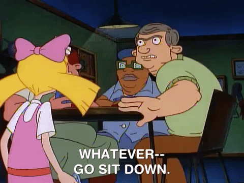 hey arnold nicksplat GIF