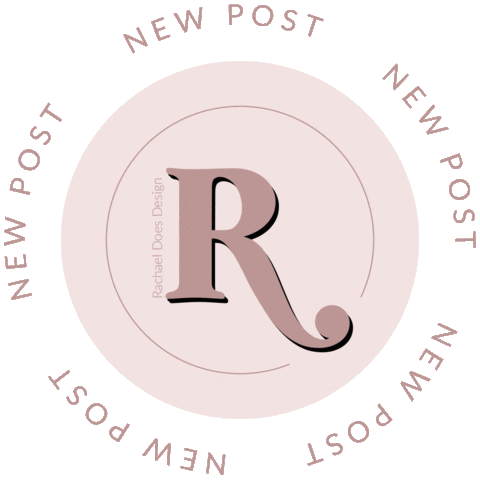 RachaelDoesDesign giphyupload new pink design Sticker