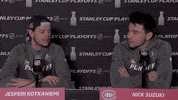 Ice Hockey Fist Bump GIF by Canadiens de Montréal