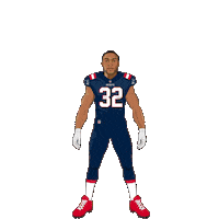Might As Well Jump New England Patriots Sticker by SportsManias