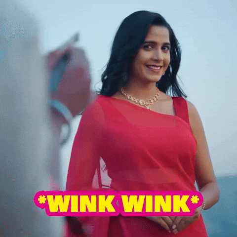 Wink GIF by Marathi PR