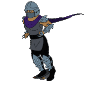 Pushing Ninja Turtles Sticker by Nancy Pagan Animation