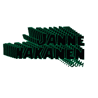 Hakanenjanne Sticker by jannehakanen.com