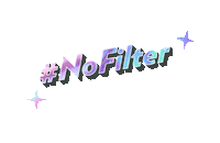 Glow No Filter Sticker by ACELABS