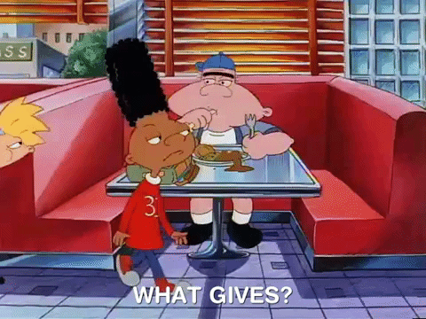 hey arnold nick splat GIF