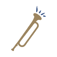 jakobwinter1886 music instrument trumpet brass Sticker