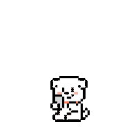 Guidang dog pixel pixelart good Sticker
