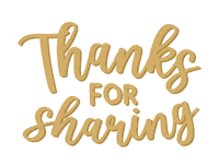 Thanks For Sharing Sticker Sticker by Altenew