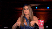 Nervous Sofia Vergara GIF by America's Got Talent