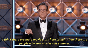 Stephen Colbert Summer GIF by Emmys