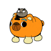 Cartoon Stone Sticker