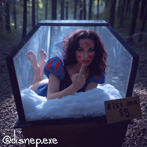 Snow White Kiss GIF