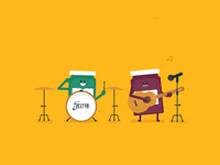 peanut butter band GIF by Petter Pentilä