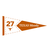 Ut Austin Texas Sticker by Moody College of Communication