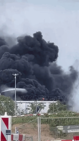 Flights Canceled at Geneva Airport after Fire at Nearby Construction Site