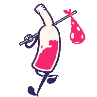 Sticker by Delinquente Wine Company